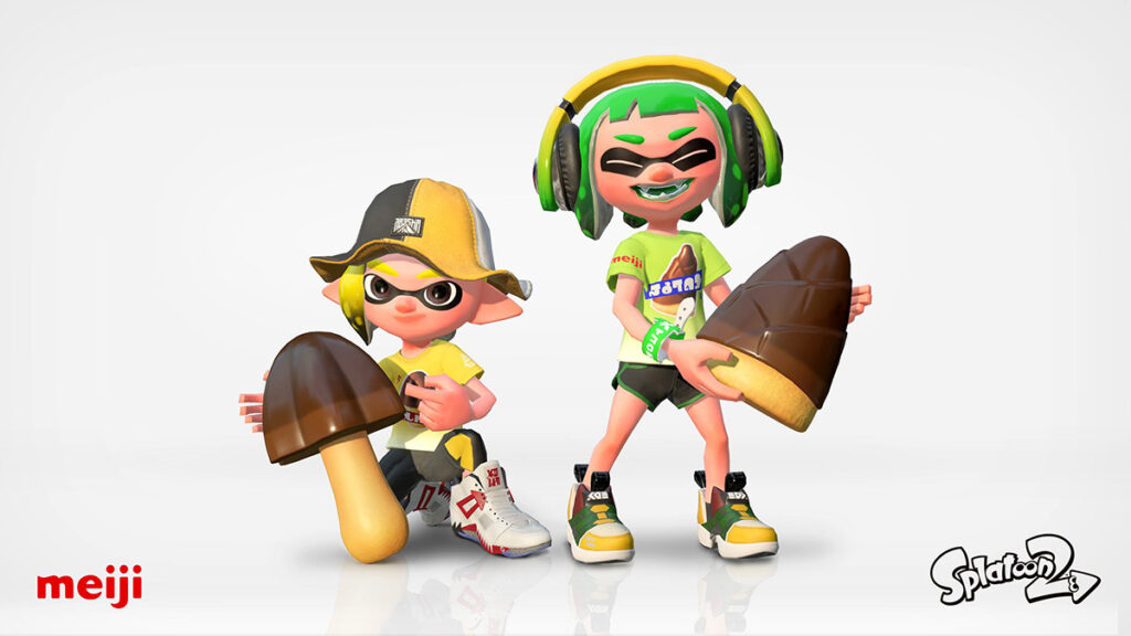 Team White Chocolate currently leads the Splatfest results at